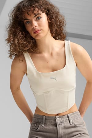 DARE TO Corset Women, Alpine Snow, extralarge-GBR