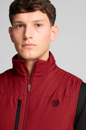 Hielands Golf Vest Men, Intense Red, extralarge-GBR