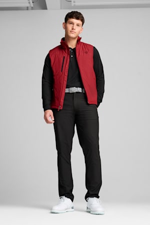 Hielands Golf Vest Men, Intense Red, extralarge-GBR