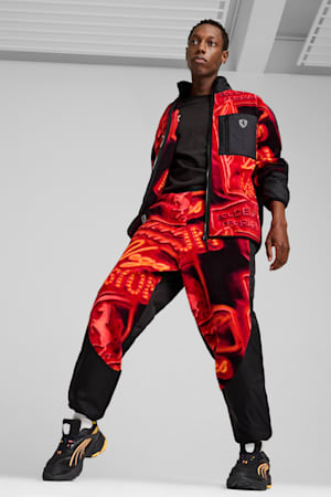 Scuderia Ferrari Race Neon Energy Fleece Jacket Men, PUMA Black, extralarge-GBR
