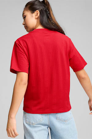 Scuderia Ferrari Style Tee Women, Rosso Corsa, extralarge-GBR