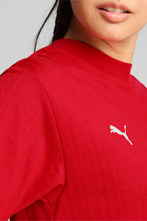 Scuderia Ferrari Style Tee Women, Rosso Corsa, extralarge-GBR