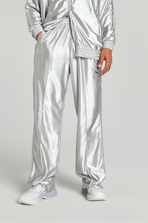 T7 Metallic Track Pants, Cool Light Gray, extralarge-GBR
