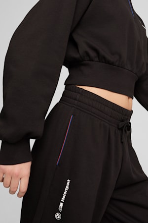 BMW M Motorsport ESS+ Half-Zip Hoodie Women, PUMA Black, extralarge-GBR