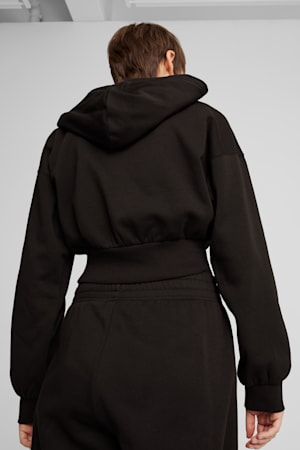 BMW M Motorsport ESS+ Half-Zip Hoodie Women, PUMA Black, extralarge-GBR