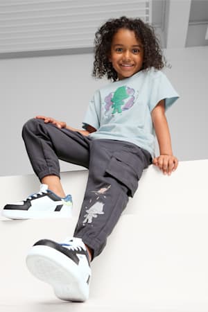 PUMA x TROLLS Cargo Pants Kids, Galactic Gray, extralarge-GBR