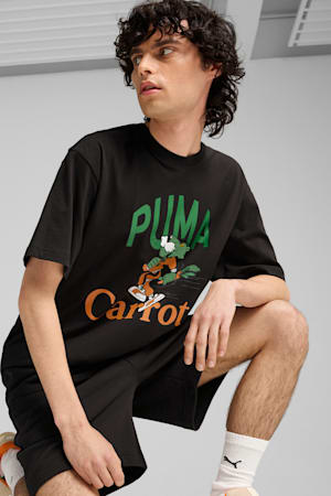 PUMA x Carrots Men's Graphic Tee, PUMA Black, extralarge-GBR