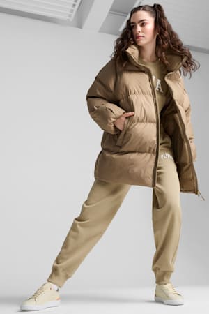 Oversized Puffer Jacket Women, Oak Branch, extralarge-GBR