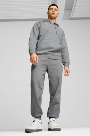 BMW M Motorsport ESS+ Fleece Pants Men, Medium Gray Heather, extralarge-GBR