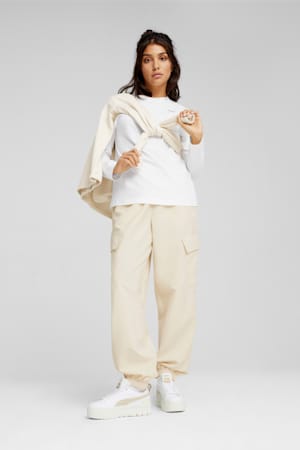 DARE TO Women's Relaxed Pants WV, Alpine Snow, extralarge-GBR
