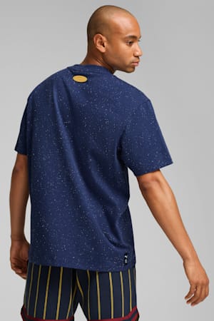 PUMA HOOPS x POLAR EXPRESS Tee Men, Club Navy, extralarge-GBR
