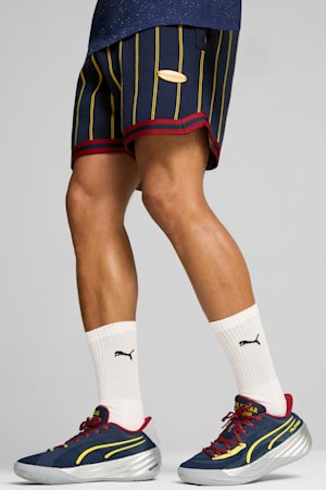 PUMA HOOPS x POLAR EXPRESS Shorts Men, Club Navy, extralarge-GBR