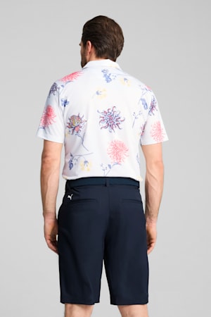MATTR Dahlia Polo Men, White Glow-Peach Frost, extralarge-GBR