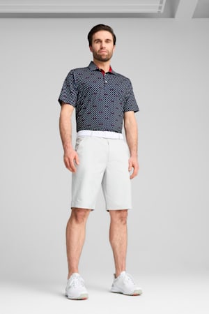MATTR Burgh Golf Polo Men, Deep Navy-White Glow, extralarge-GBR