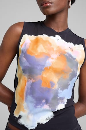 YONA Graphic Top Women, New Navy, extralarge-GBR