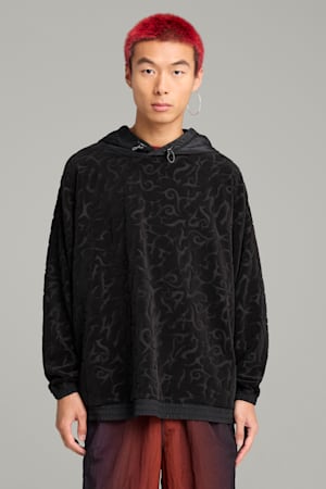 PUMA x ARIES Hoodie Unisex, PUMA Black, extralarge-GBR