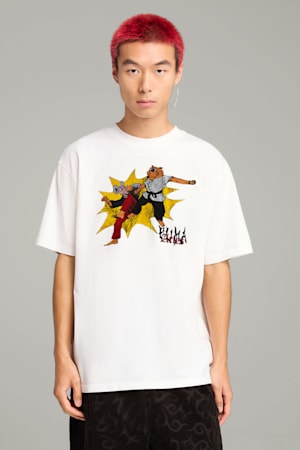 PUMA x ARIES Graphic Tee Unisex, PUMA White, extralarge-GBR