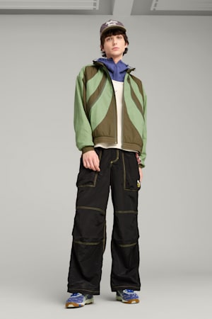 PUMA x KIDSUPER Windbreaker Men, Dusty Green, extralarge-GBR