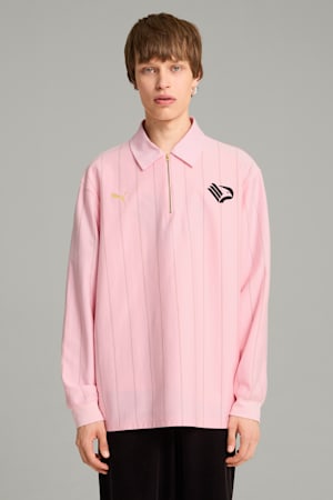 PUMA x PALERMO F.C. Long Sleeve Polo Unisex, Bright Pink, extralarge-GBR