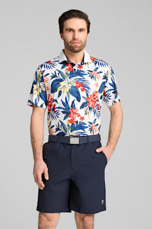PUMA x PALM TREE CREW Floral Polo Men, White Glow, extralarge-GBR
