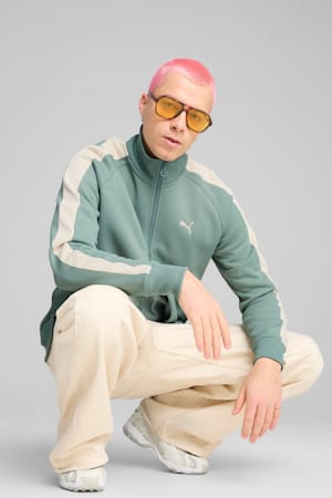 T7 ALWAYS ON Track Jacket Men, Green Moon, extralarge-GBR