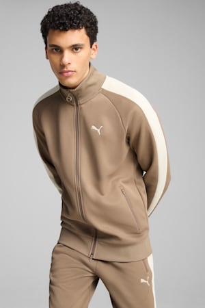T7 ALWAYS ON Track Jacket Men, Totally Taupe, extralarge-GBR