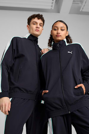 T7 Oversized Track Jacket Unisex, New Navy, extralarge-GBR