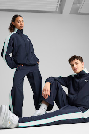 T7 Oversized Track Pants Unisex, New Navy, extralarge-GBR