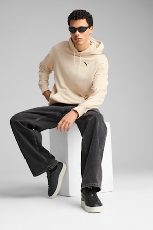 WARDROBE ESS Relaxed Hoodie Men, Alpine Snow, extralarge-GBR