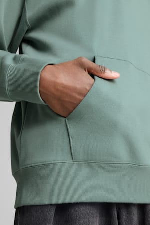 WARDROBE ESS Relaxed Half Zip Crew Men, Green Moon, extralarge-GBR