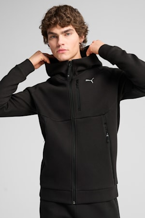 PUMATECH Full-Zip Hoodie Men, PUMA Black, extralarge-GBR
