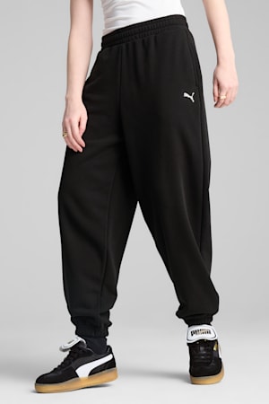 WARDROBE Essentials Relaxed Sweatpants Women, PUMA Black, extralarge-GBR