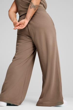 Wardrobe Essentials Relaxed Wide Leg Sweatpants Women, Totally Taupe, extralarge-GBR
