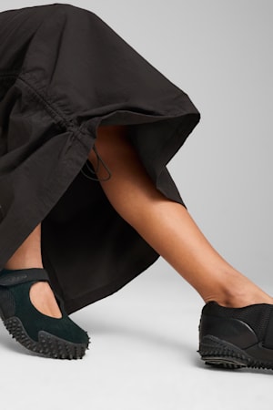 WARDROBE Essentials Woven Maxi Skirt Women, PUMA Black, extralarge-GBR