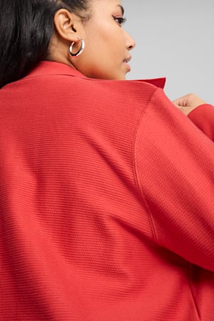 PREMIUM Essentials Knitted Cardigan Women, Red Fire, extralarge-GBR