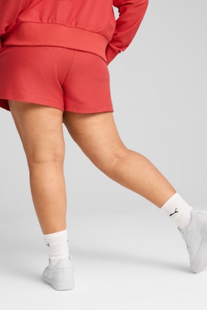 PREMIUM Essentials A-Line Shorts 4' Jacquard Women, Red Fire, extralarge-GBR