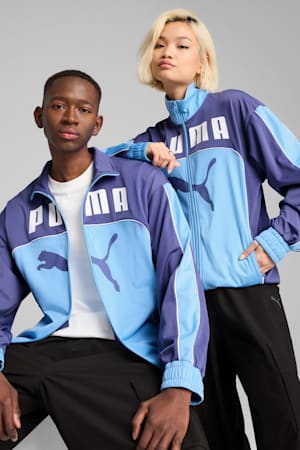 FUTURE.PUMA.ARCHIVE Jacket Unisex, Team Light Blue-Blue Crystal, extralarge-GBR