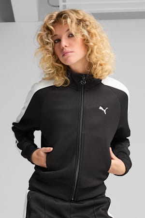 T7 ALWAYS ON Short Track Jacket Women, PUMA Black, extralarge-GBR
