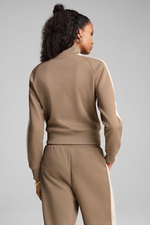 T7 ALWAYS ON Short Track Jacket Women, Totally Taupe, extralarge-GBR