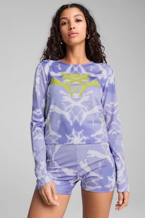 DARE TO Long Sleeve Tee Women, Cool Weather-AOP, extralarge-GBR
