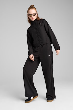 DARE TO Oversized Zip-Off Woven Jacket Women, PUMA Black, extralarge-GBR