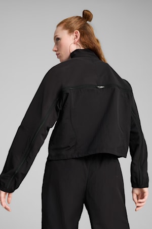 DARE TO Oversized Zip-Off Woven Jacket Women, PUMA Black, extralarge-GBR
