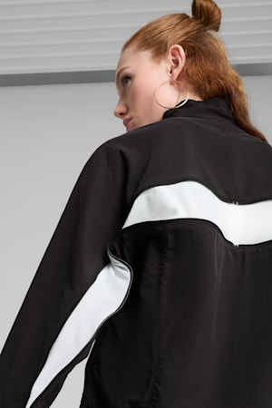 DARE TO Oversized Zip-Off Woven Jacket Women, PUMA Black, extralarge-GBR