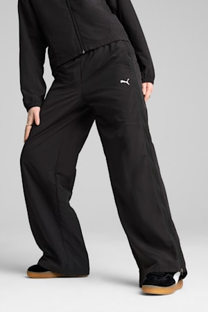 DARE TO Relaxed Woven Zip-Off Pants Women, PUMA Black, extralarge-GBR