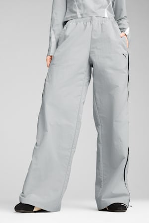 DARE TO Relaxed Woven Zip-Off Pants Women, Flat Light Gray, extralarge-GBR
