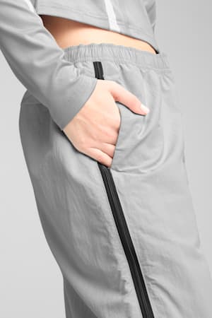 DARE TO Relaxed Woven Zip-Off Pants Women, Flat Light Gray, extralarge-GBR
