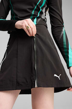 DARE TO Zip Woven Skirt Women, PUMA Black, extralarge-GBR
