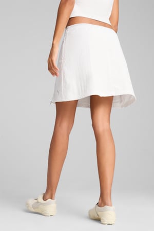 DARE TO Zip Woven Skirt Women, PUMA White, extralarge-GBR