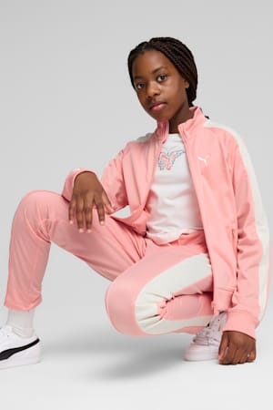 T7 ALWAYS ON Track Jacket Youth, Pink Fruit, extralarge-GBR