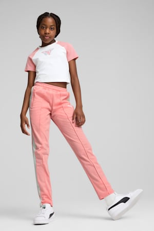 T7 ALWAYS ON Slim Track Pants Youth, Pink Fruit, extralarge-GBR